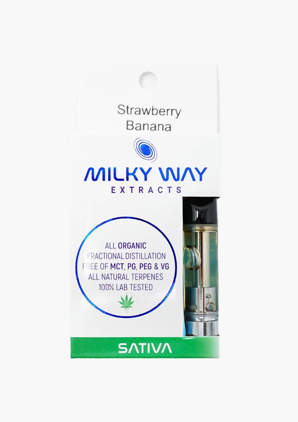 Milky Way Extracts Sativa Strawberry Banana