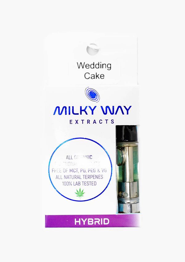 Milky Way Extracts Hybrid Wedding Cake