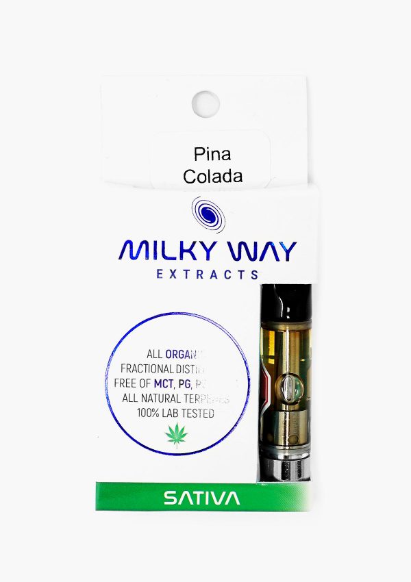 Milky Way Extracts Sativa Pina Colada Front