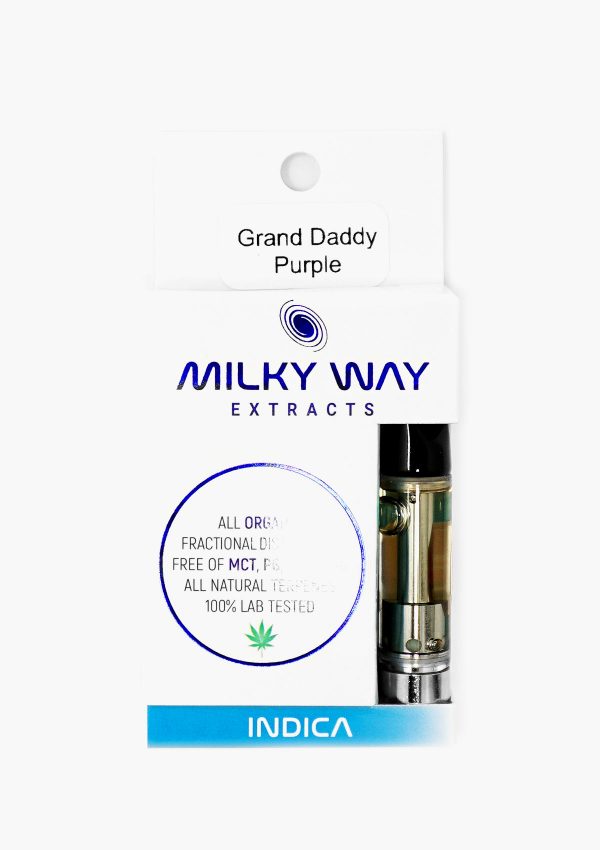 Milky Way Extracts Indica Grand Daddy Purple Front