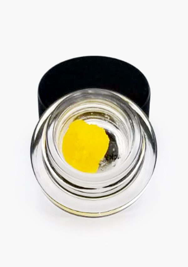 Concentrate in a jar with open lid Lucky Lemon